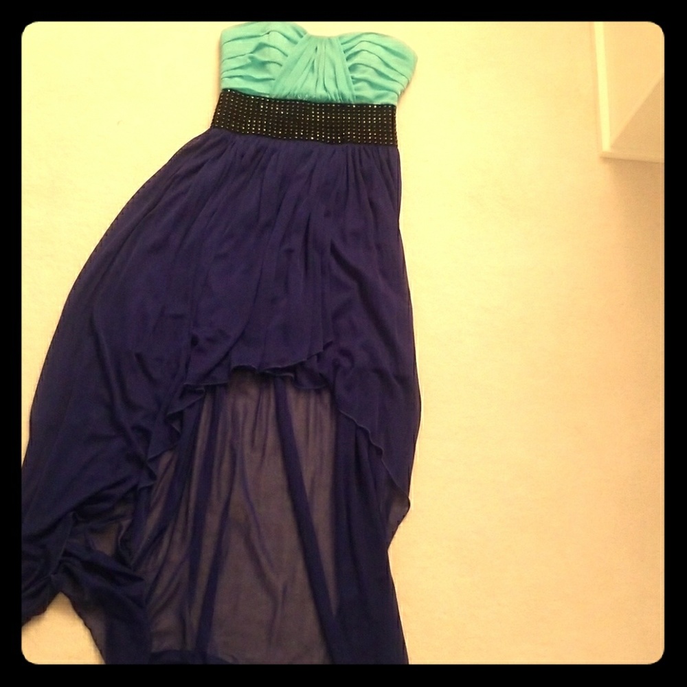 Blue Party Dress